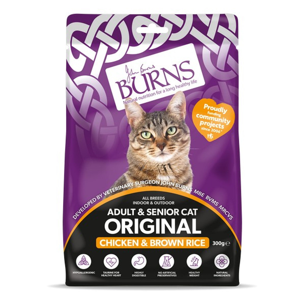 Burns Original Cat Chicken Rice Petstop