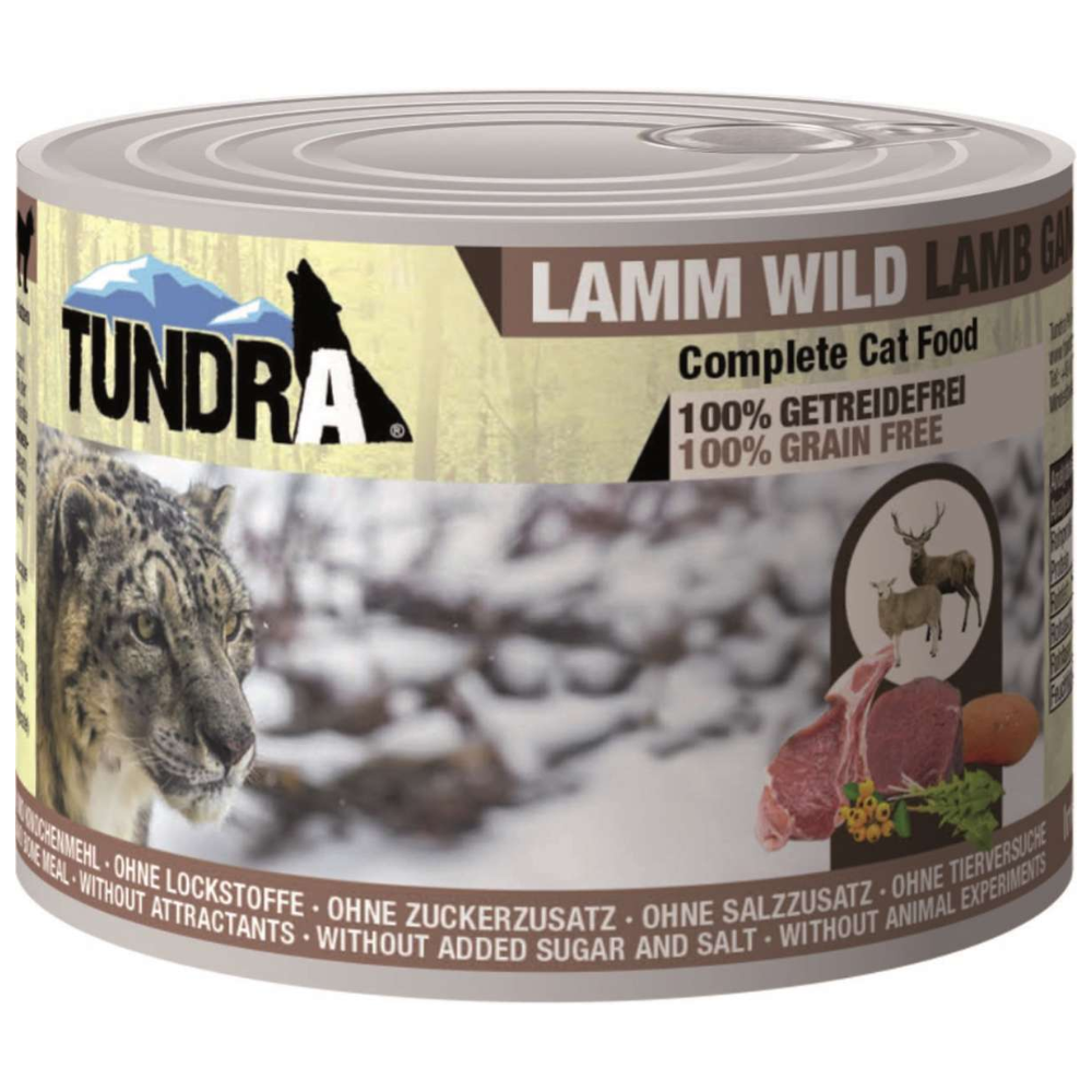 Tundra Cat Tin - Adult - Lamb & Game - Petstop