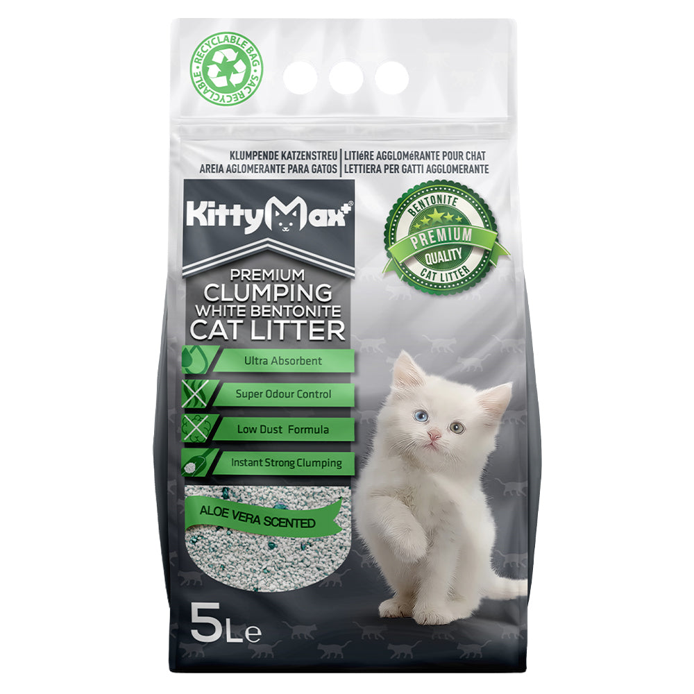 Silica Gel Non-Clumping Cat Litter Aloe Vera Scented 5 Litres — FabFinds