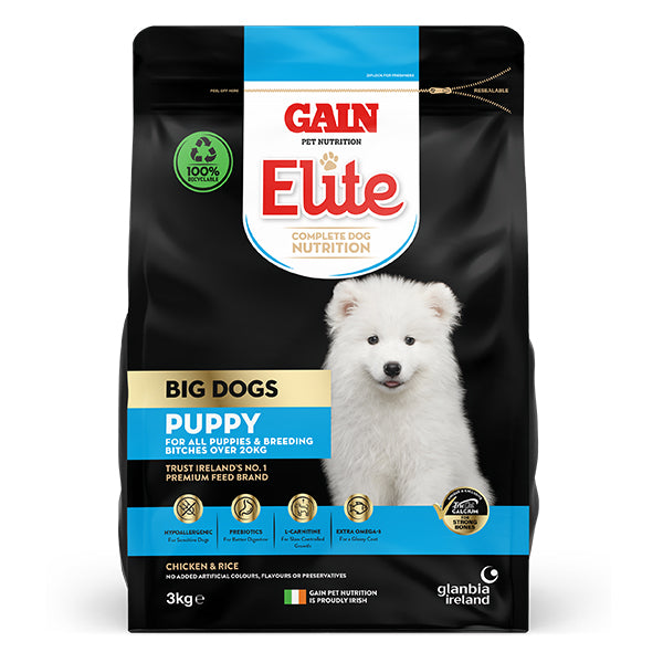 More large clearance breed puppy food