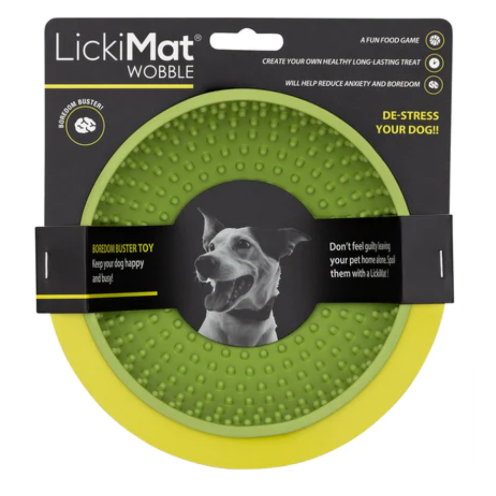 LICKIMAT Buddy Slow Feeder Dog Lick Mat, Turquoise, X-Large