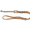 Trixie Be Nordic Adjustable Lead - Leather - Brown