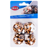 Set of Toy Balls with Leopard Print 4Pk