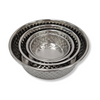 Alice & Co - Stainless Steel Bowl - Embossed