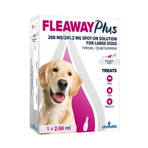 Flea meds for large dogs best sale