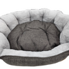 Snug & Cosy - Charcoal Softie Bed - Dog Bed