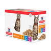 Hill's Science Plan - Adult Cat Wet Multipack  - Chicken, Ocean Fish & Beef