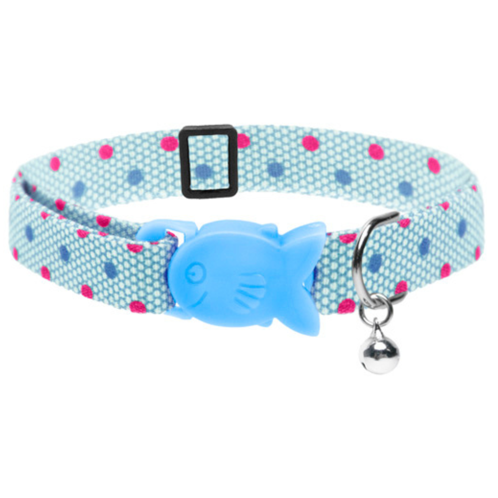 Dotty Print Safety Collar for Cats
