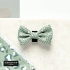 Cocopup London - Sage Leopard - Bow Tie