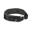 Trixie Premium Collar Extra Wide Black