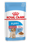 Royal Canin Medium Puppy in Gravy Pouch 140g