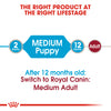 Royal Canin Medium Puppy in Gravy Pouch 140g