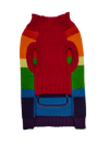 Petstop Dog Jumper - Rainbow Knit