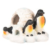 Flamingo Leto Igloo Penguins Aquarium Ornament