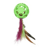 Cataction Feather Ball with Bell Cat Toy