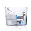 Zeus Drinking Fountain - Fresh & Clear - with Splash Guard