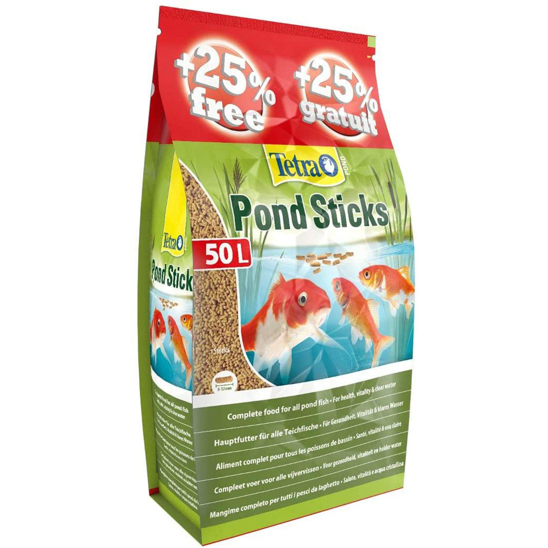 Tetra Pond Sticks 50L + 25% Extra Free - Petstop