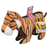 Strong Stuff Tiger Dog Toy with Squeaker